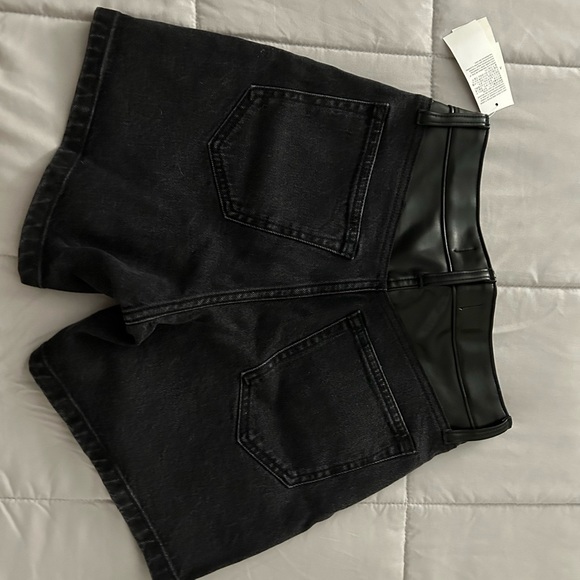 The Dad Short by Abercrombie and Fitch - black leather 25 - Picture 3 of 6